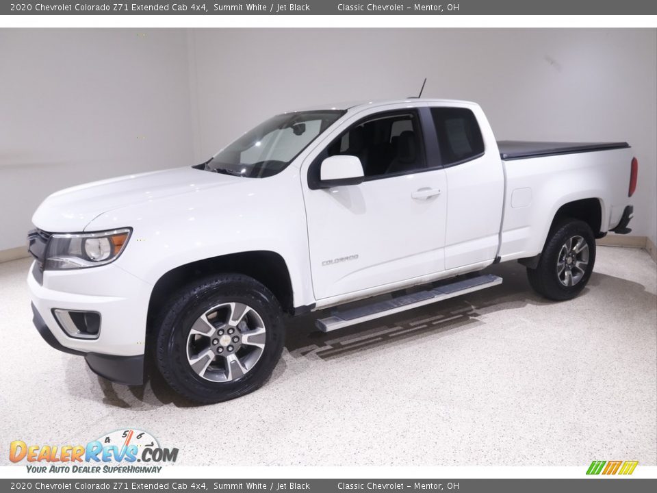 2020 Chevrolet Colorado Z71 Extended Cab 4x4 Summit White / Jet Black Photo #3