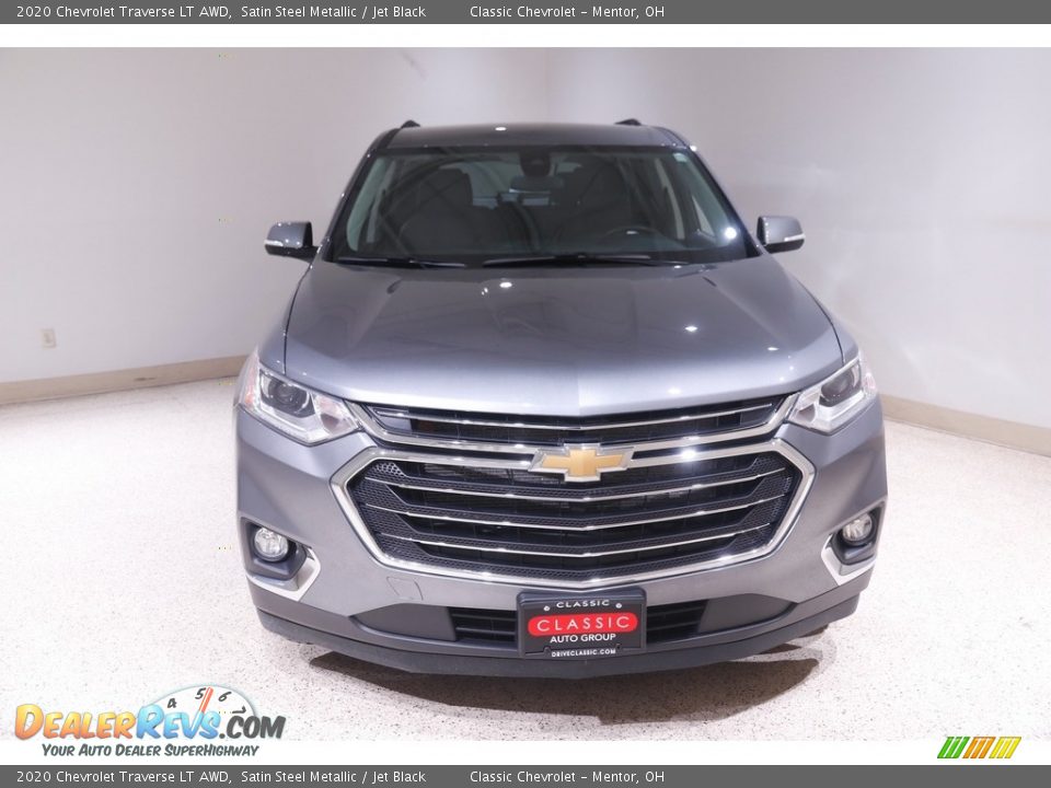 2020 Chevrolet Traverse LT AWD Satin Steel Metallic / Jet Black Photo #2