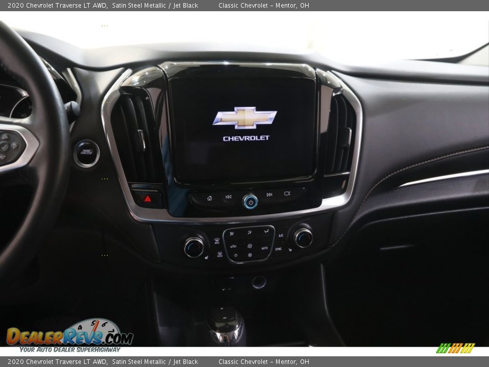 2020 Chevrolet Traverse LT AWD Satin Steel Metallic / Jet Black Photo #9