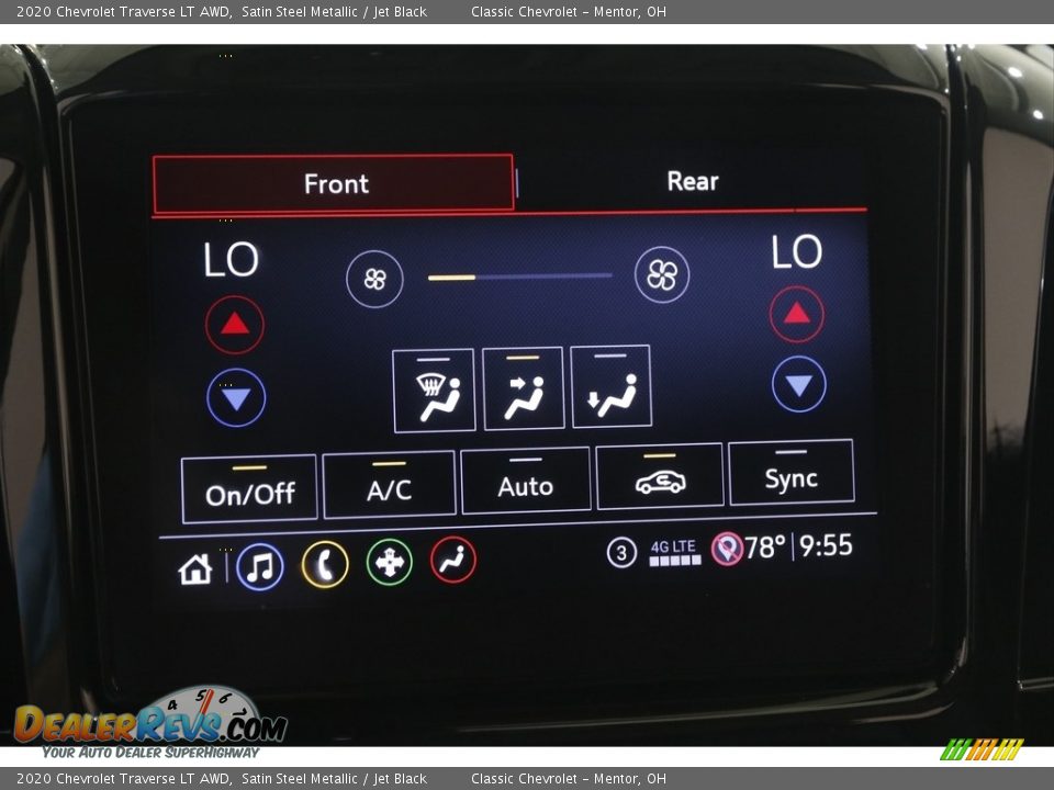2020 Chevrolet Traverse LT AWD Satin Steel Metallic / Jet Black Photo #12