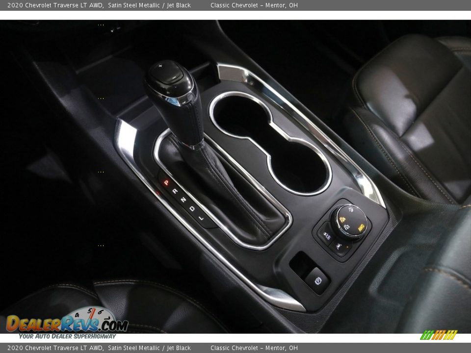 2020 Chevrolet Traverse LT AWD Satin Steel Metallic / Jet Black Photo #14