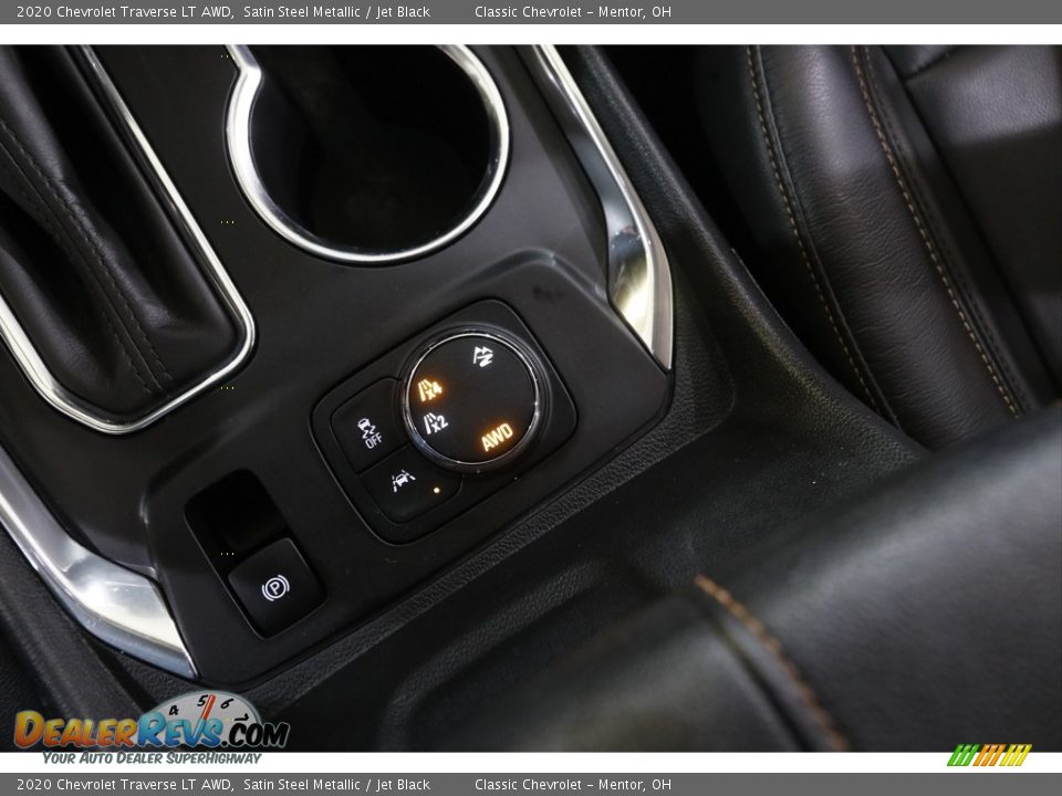 2020 Chevrolet Traverse LT AWD Satin Steel Metallic / Jet Black Photo #15