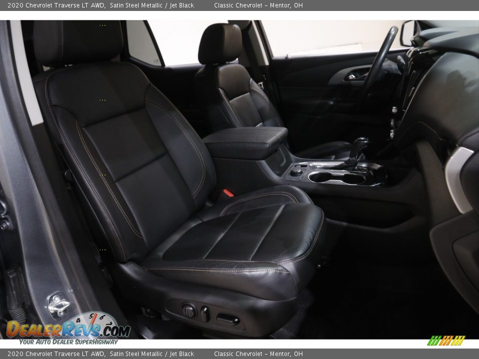 2020 Chevrolet Traverse LT AWD Satin Steel Metallic / Jet Black Photo #16