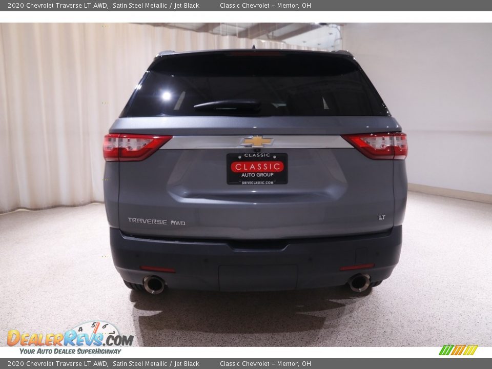 2020 Chevrolet Traverse LT AWD Satin Steel Metallic / Jet Black Photo #20