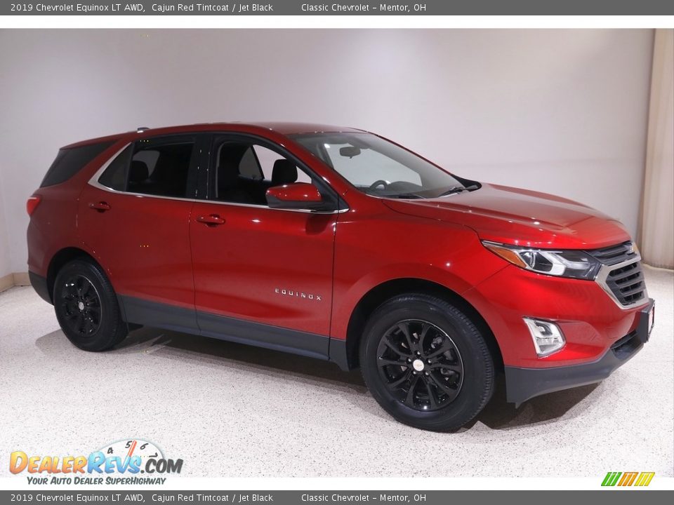 2019 Chevrolet Equinox LT AWD Cajun Red Tintcoat / Jet Black Photo #1