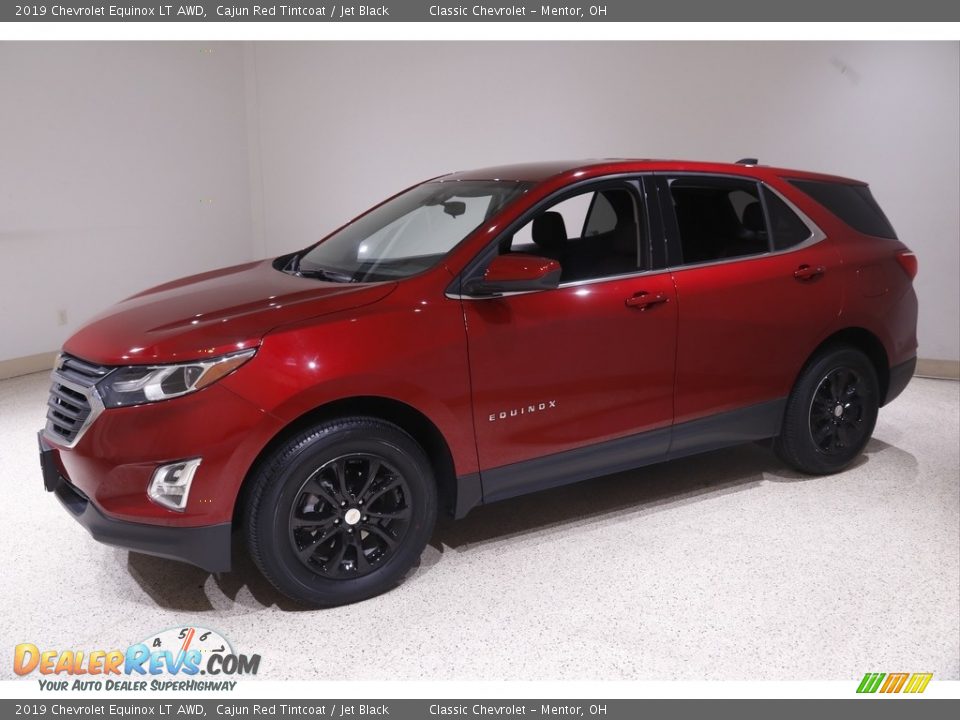 2019 Chevrolet Equinox LT AWD Cajun Red Tintcoat / Jet Black Photo #3