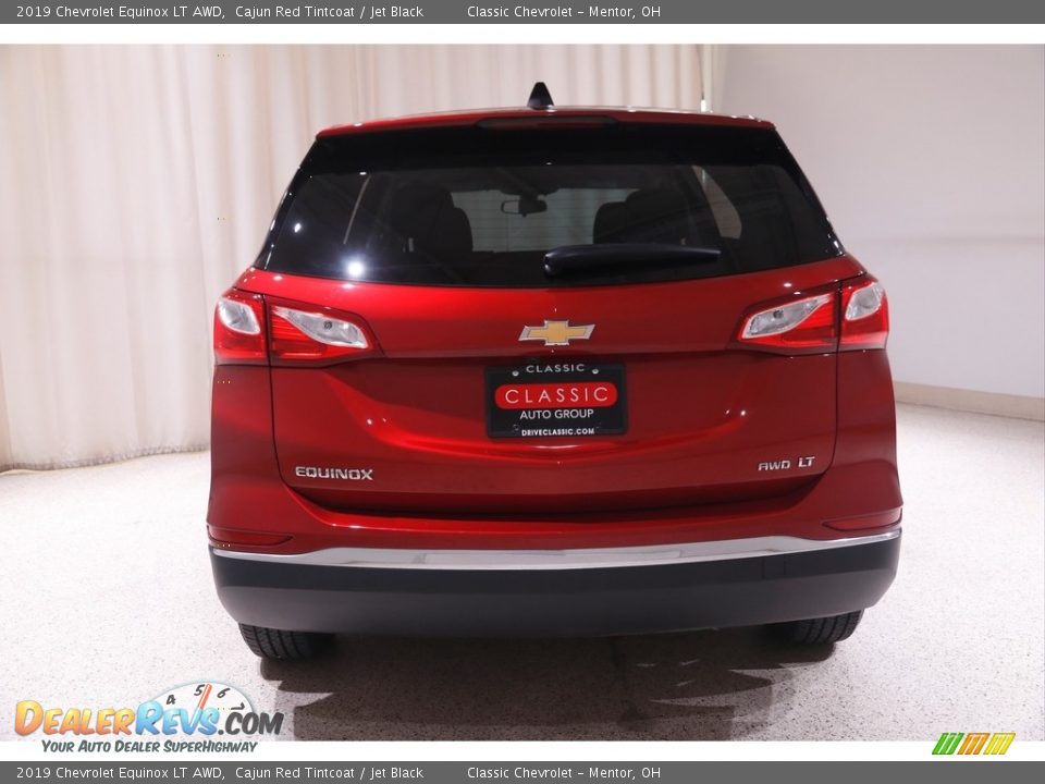 2019 Chevrolet Equinox LT AWD Cajun Red Tintcoat / Jet Black Photo #16