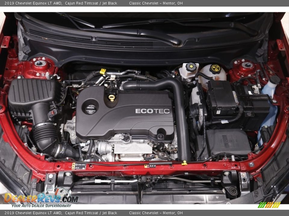 2019 Chevrolet Equinox LT AWD Cajun Red Tintcoat / Jet Black Photo #17