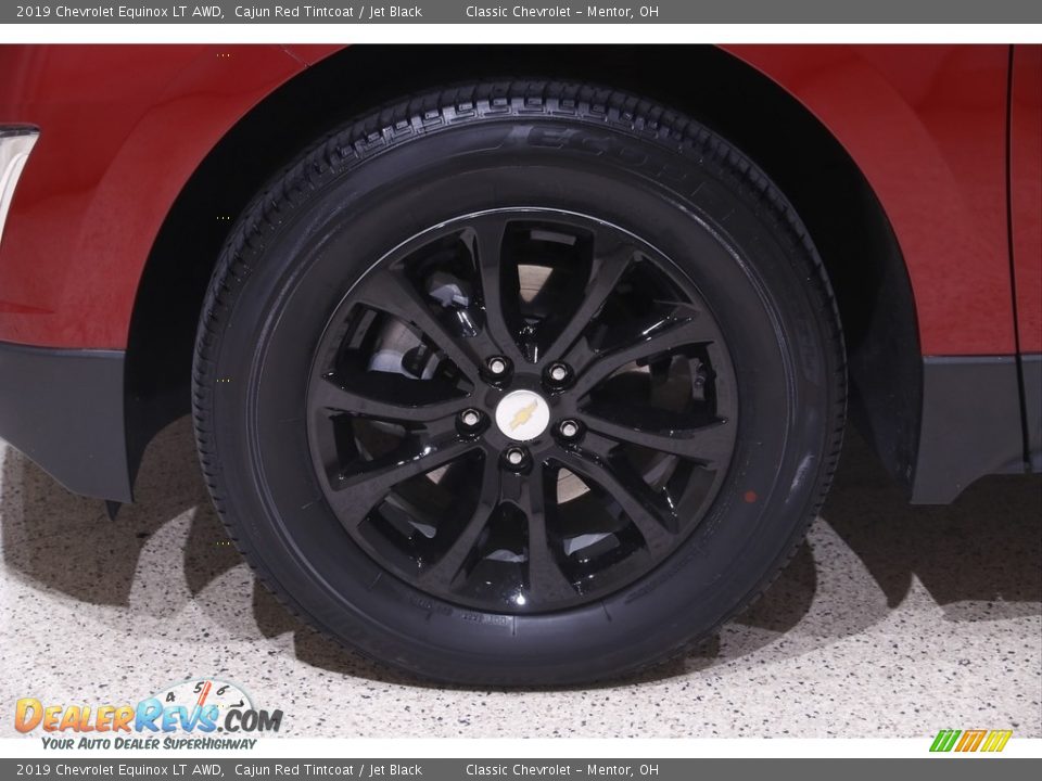 2019 Chevrolet Equinox LT AWD Cajun Red Tintcoat / Jet Black Photo #18