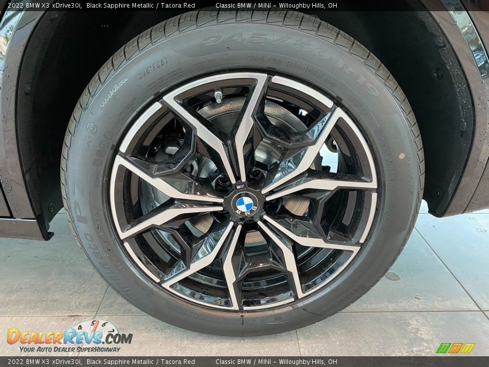 2022 BMW X3 xDrive30i Wheel Photo #3