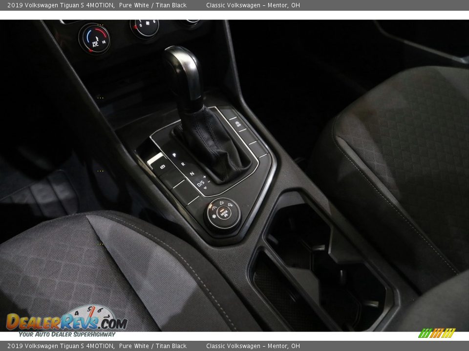 2019 Volkswagen Tiguan S 4MOTION Pure White / Titan Black Photo #12