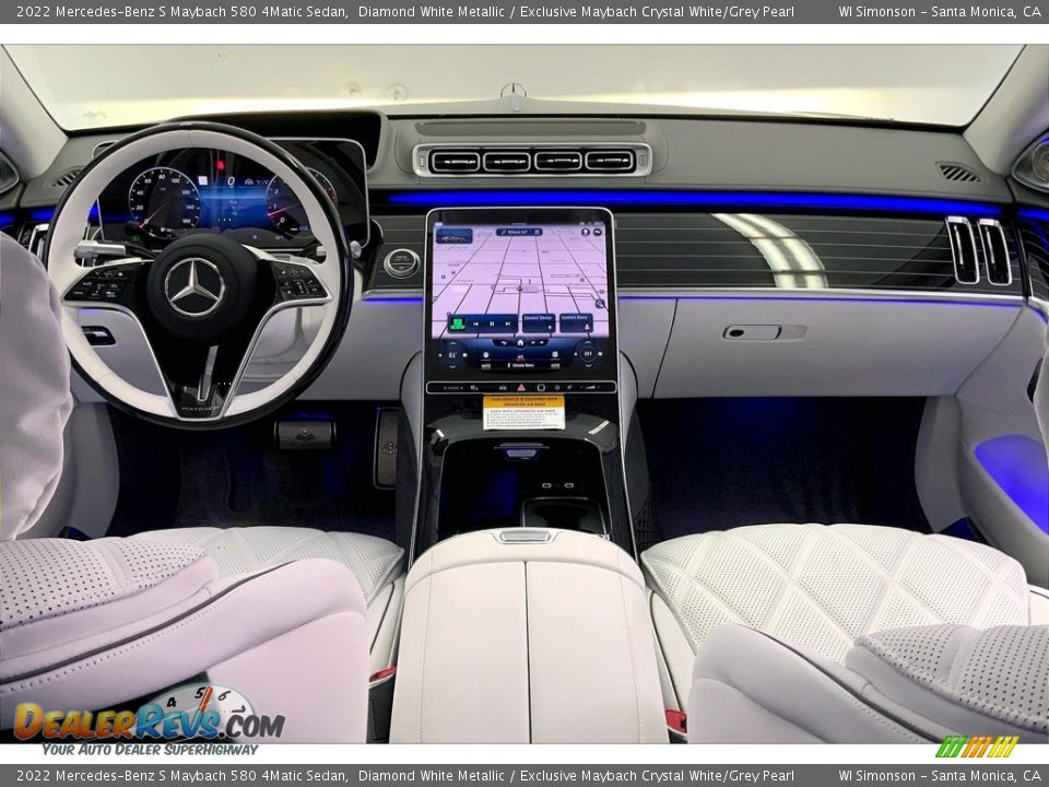 Controls of 2022 Mercedes-Benz S Maybach 580 4Matic Sedan Photo #6