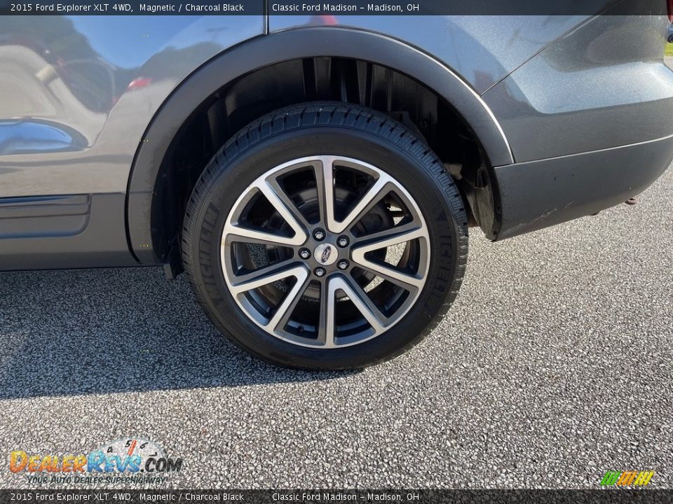 2015 Ford Explorer XLT 4WD Magnetic / Charcoal Black Photo #15
