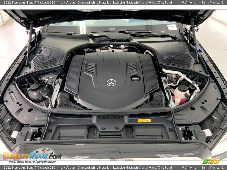 2022 Mercedes-Benz S Maybach 580 4Matic Sedan 4.0 Liter DI biturbo DOHC 32-Valve VVT V8 Engine Photo #9