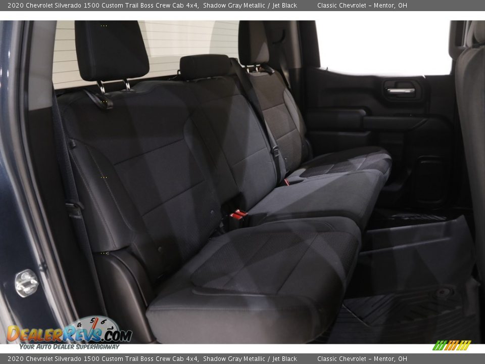 2020 Chevrolet Silverado 1500 Custom Trail Boss Crew Cab 4x4 Shadow Gray Metallic / Jet Black Photo #16