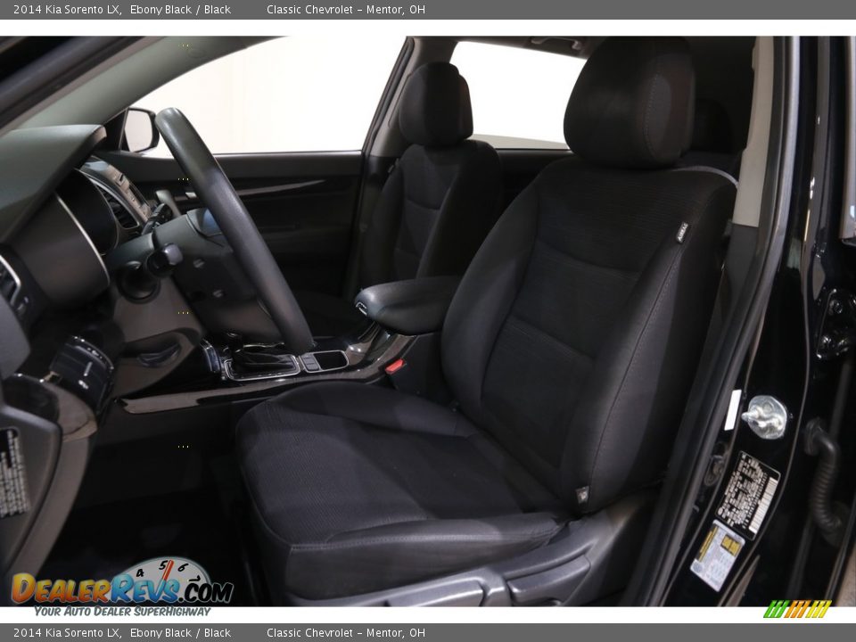 2014 Kia Sorento LX Ebony Black / Black Photo #5