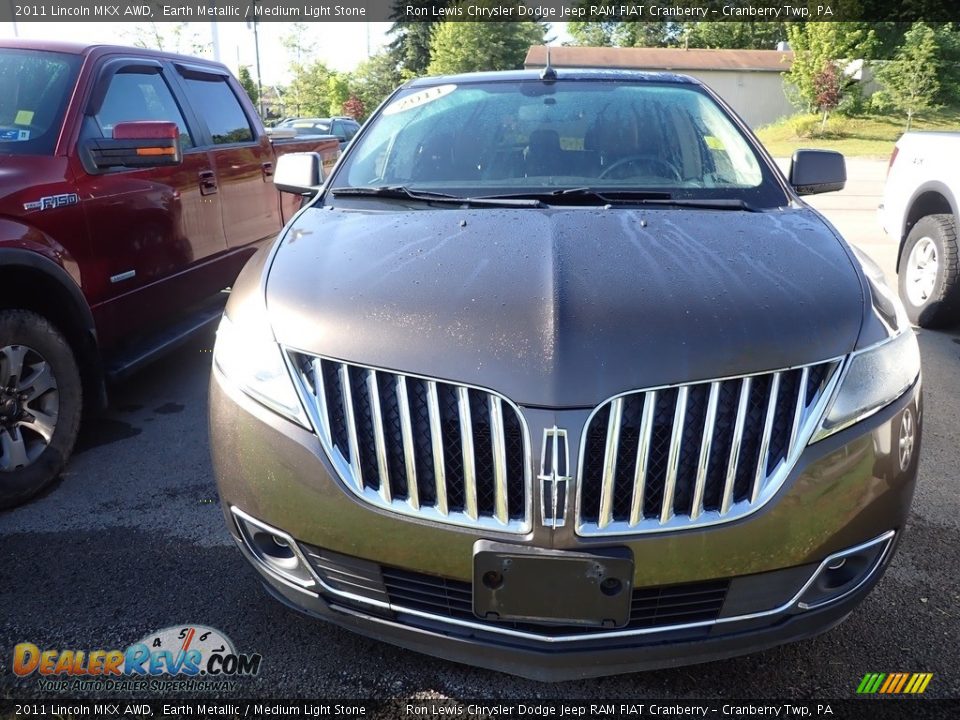 2011 Lincoln MKX AWD Earth Metallic / Medium Light Stone Photo #2