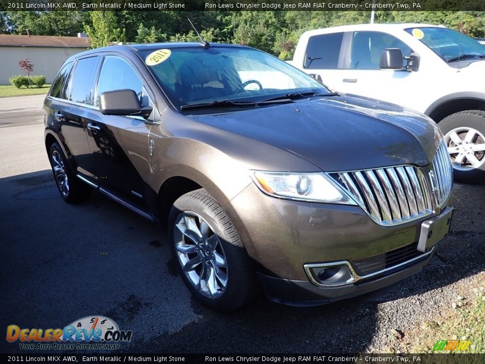 2011 Lincoln MKX AWD Earth Metallic / Medium Light Stone Photo #3