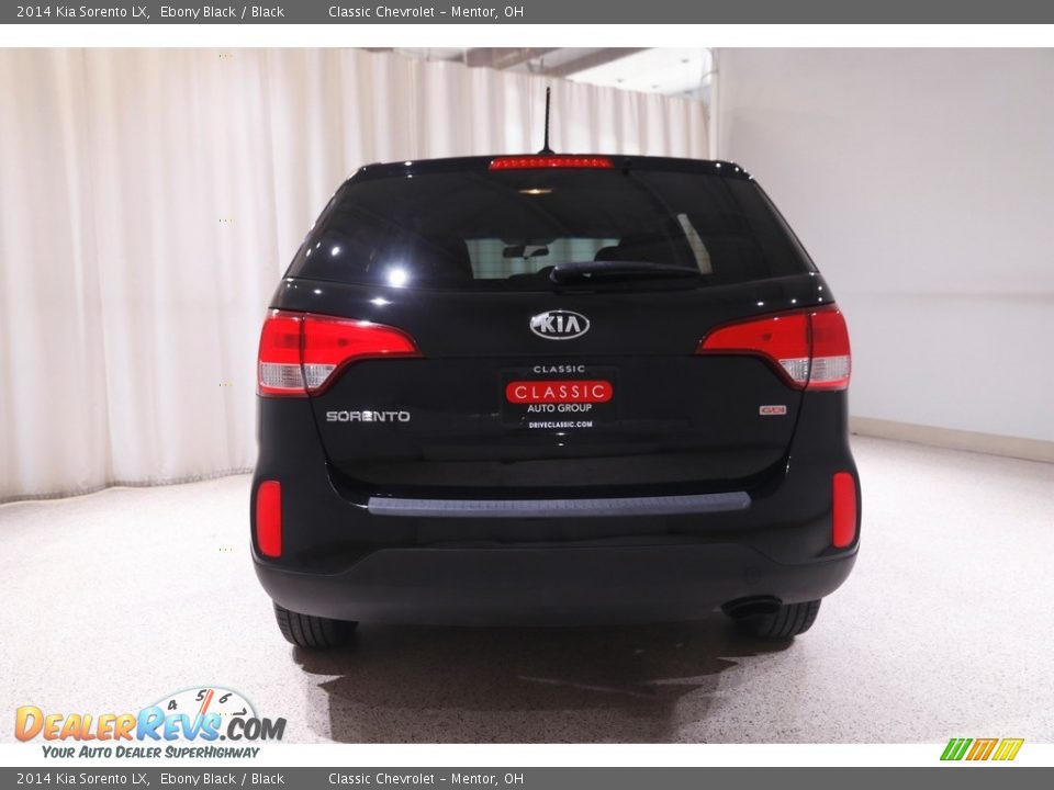 2014 Kia Sorento LX Ebony Black / Black Photo #15