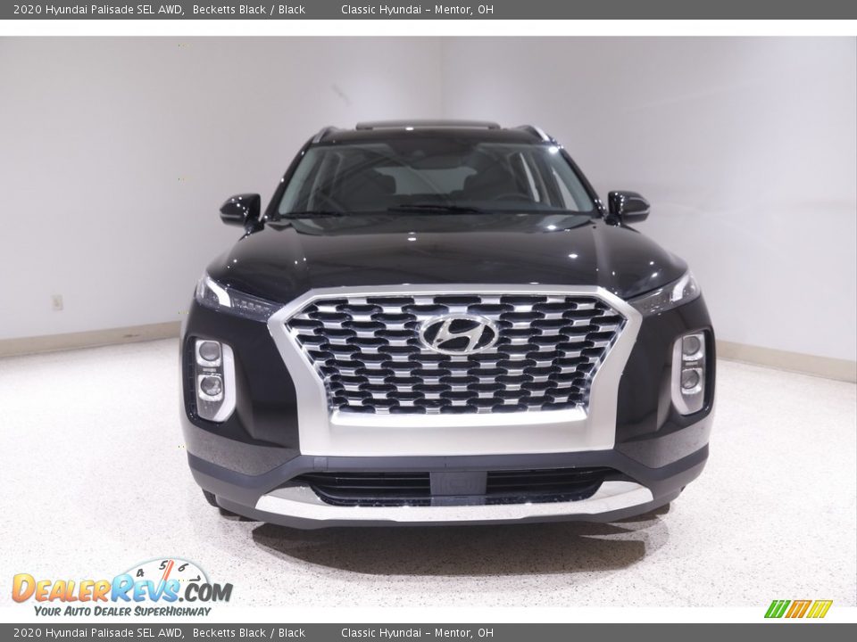 2020 Hyundai Palisade SEL AWD Becketts Black / Black Photo #2