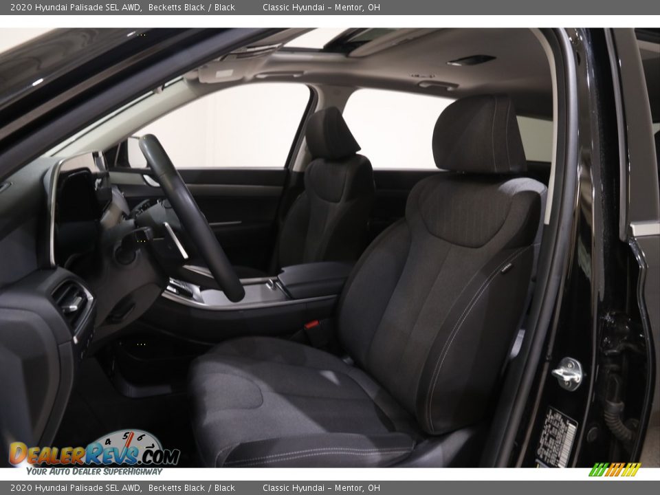 2020 Hyundai Palisade SEL AWD Becketts Black / Black Photo #5