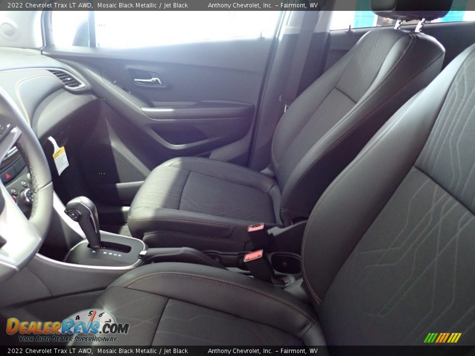 2022 Chevrolet Trax LT AWD Mosaic Black Metallic / Jet Black Photo #11