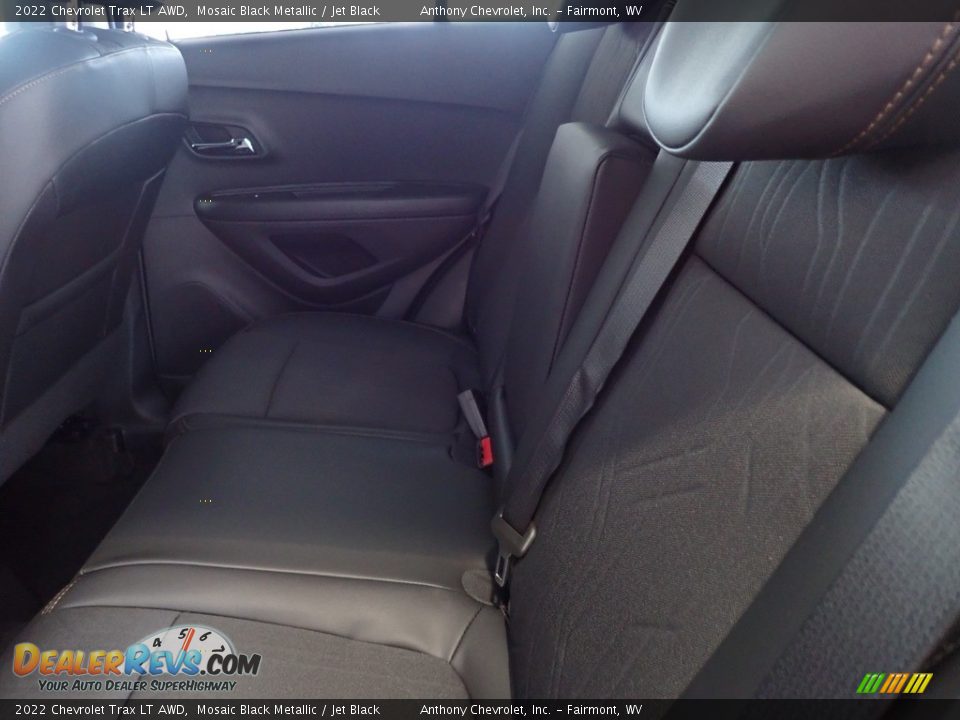 2022 Chevrolet Trax LT AWD Mosaic Black Metallic / Jet Black Photo #12