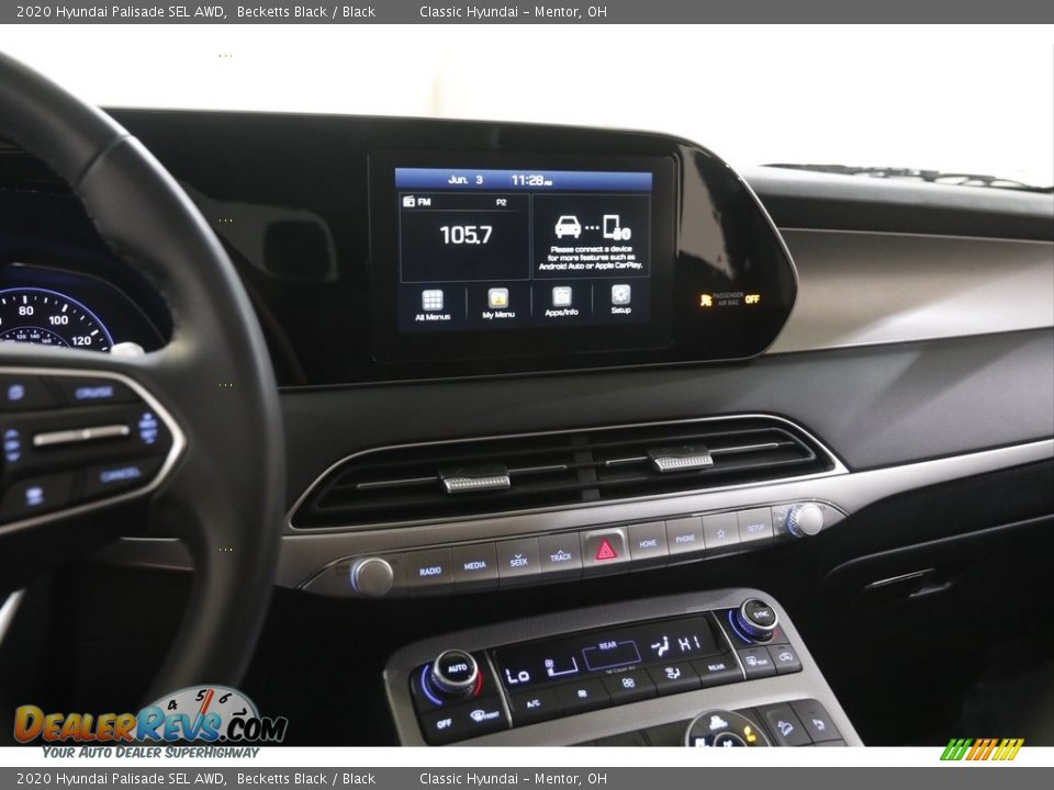2020 Hyundai Palisade SEL AWD Becketts Black / Black Photo #9