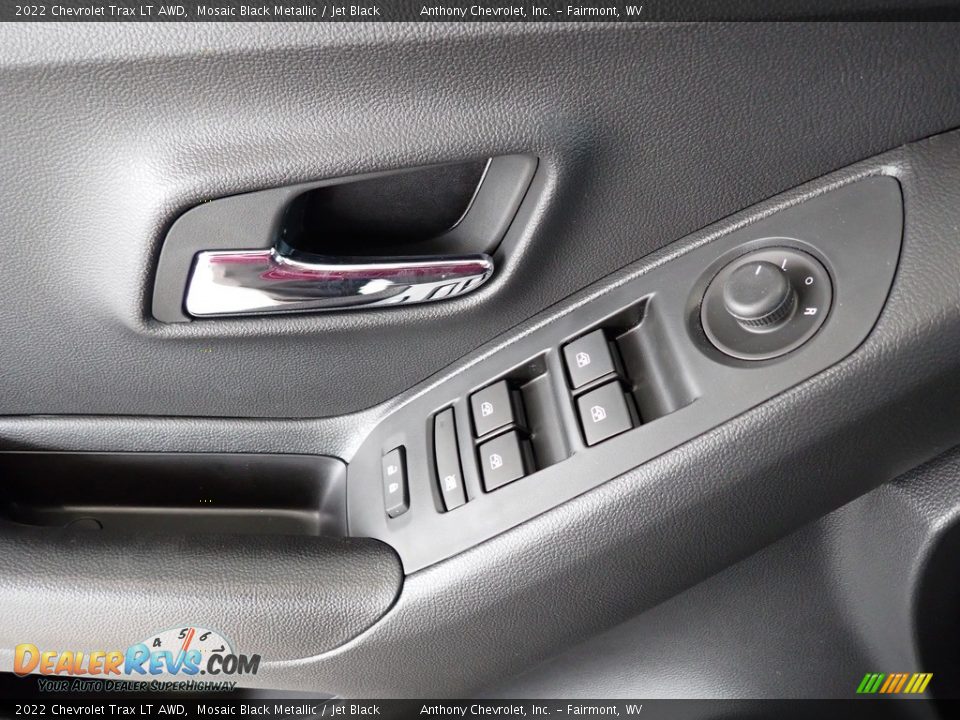 2022 Chevrolet Trax LT AWD Mosaic Black Metallic / Jet Black Photo #14