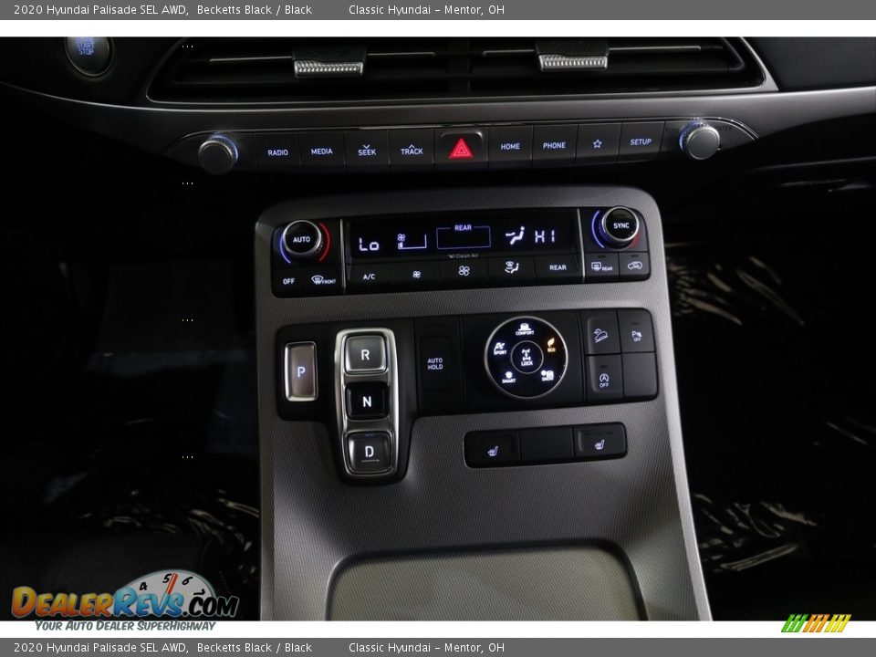 2020 Hyundai Palisade SEL AWD Becketts Black / Black Photo #12