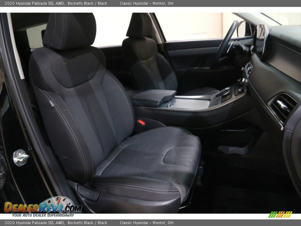 2020 Hyundai Palisade SEL AWD Becketts Black / Black Photo #15