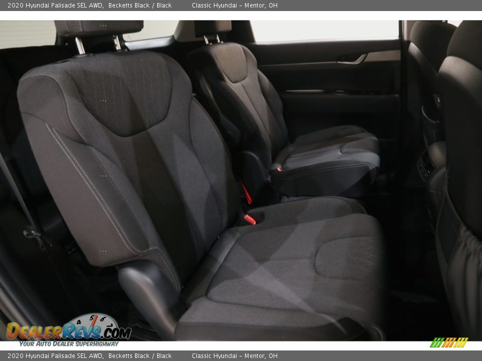 2020 Hyundai Palisade SEL AWD Becketts Black / Black Photo #16