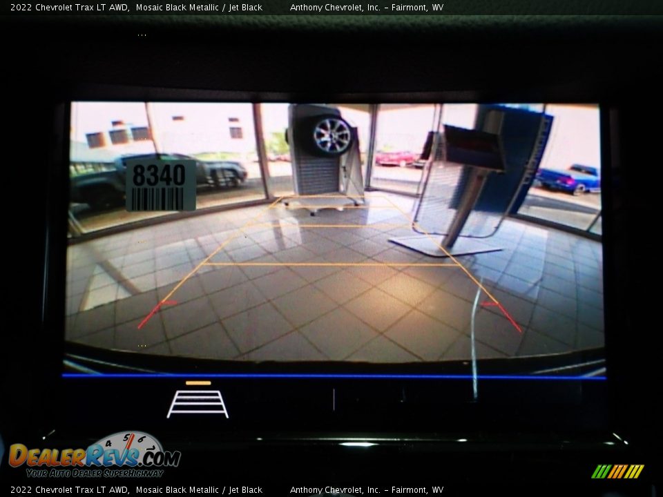 2022 Chevrolet Trax LT AWD Mosaic Black Metallic / Jet Black Photo #20