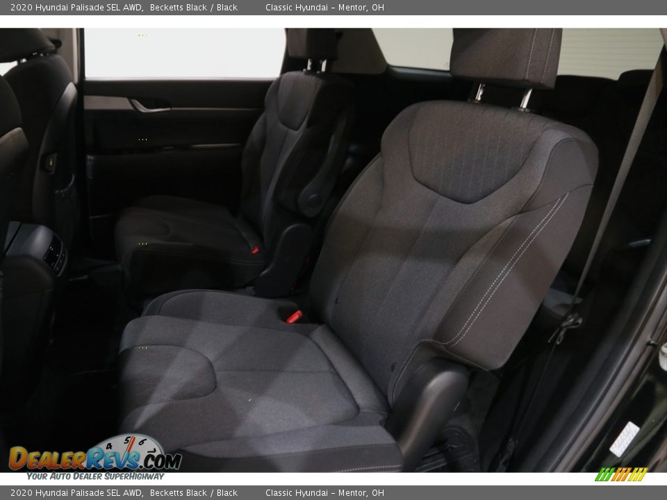 2020 Hyundai Palisade SEL AWD Becketts Black / Black Photo #17