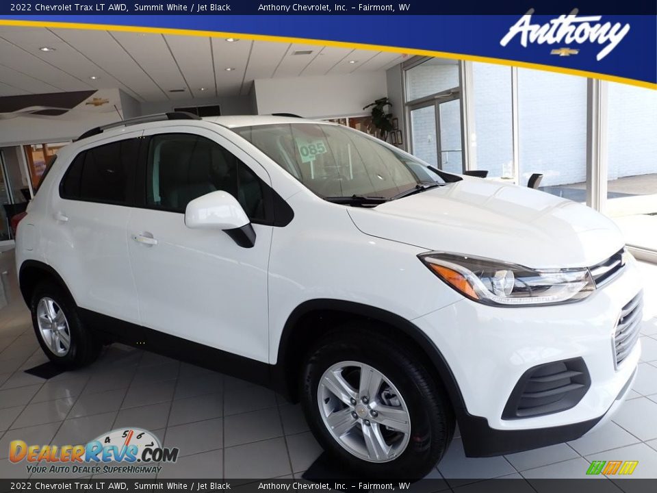 2022 Chevrolet Trax LT AWD Summit White / Jet Black Photo #1
