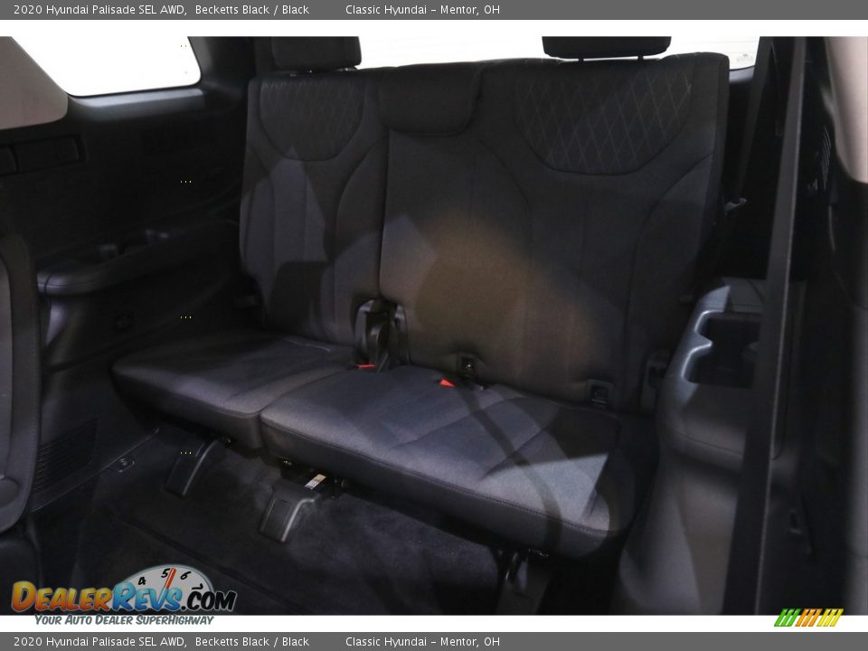 2020 Hyundai Palisade SEL AWD Becketts Black / Black Photo #18
