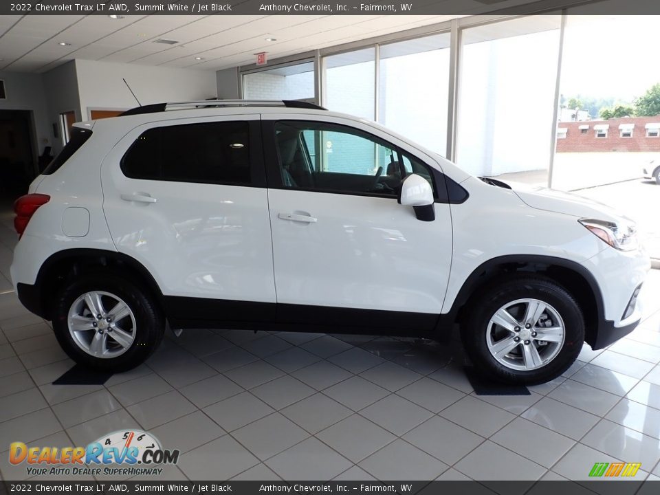 2022 Chevrolet Trax LT AWD Summit White / Jet Black Photo #2