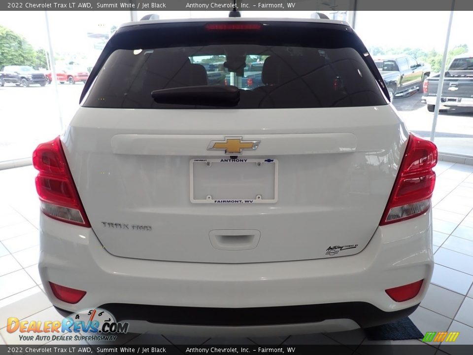 2022 Chevrolet Trax LT AWD Summit White / Jet Black Photo #4