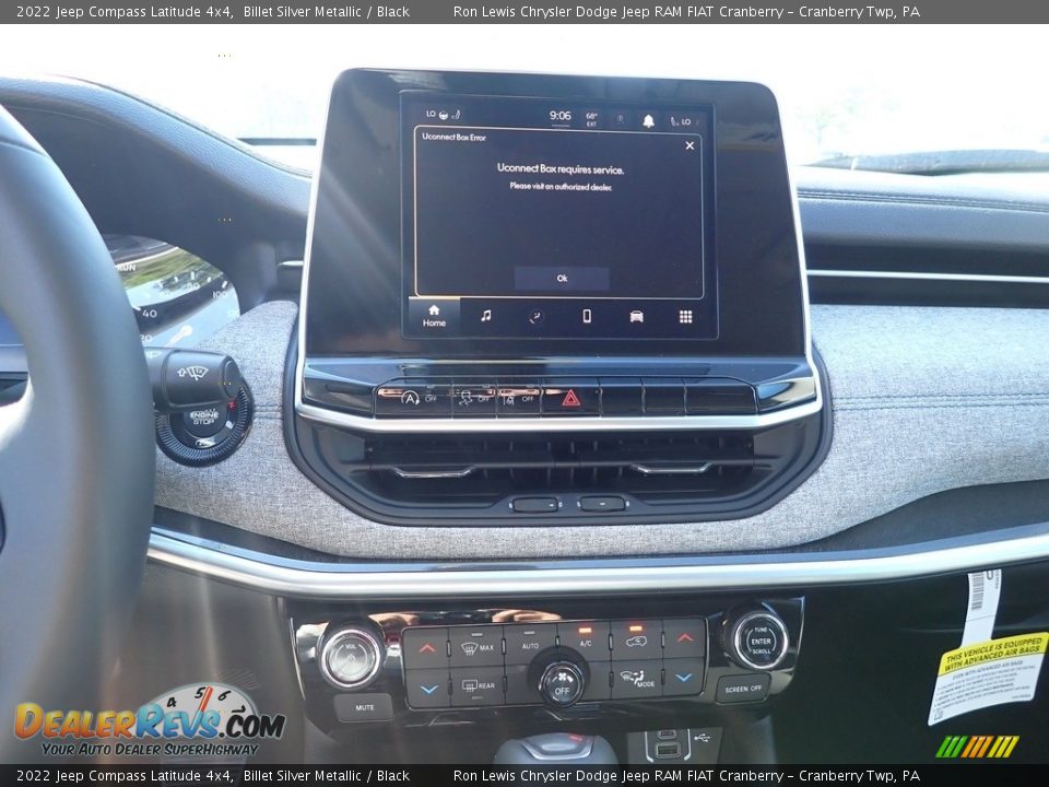 2022 Jeep Compass Latitude 4x4 Billet Silver Metallic / Black Photo #17