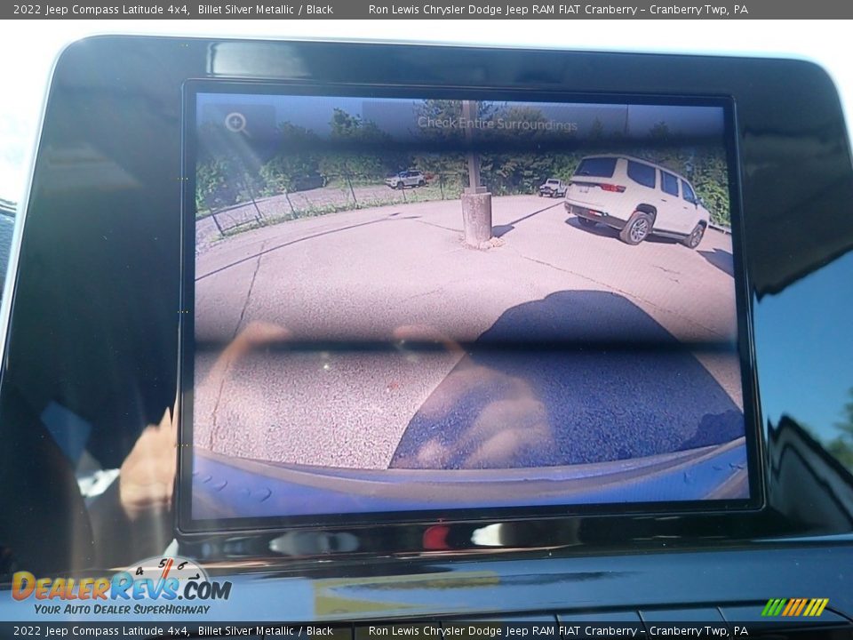 2022 Jeep Compass Latitude 4x4 Billet Silver Metallic / Black Photo #18