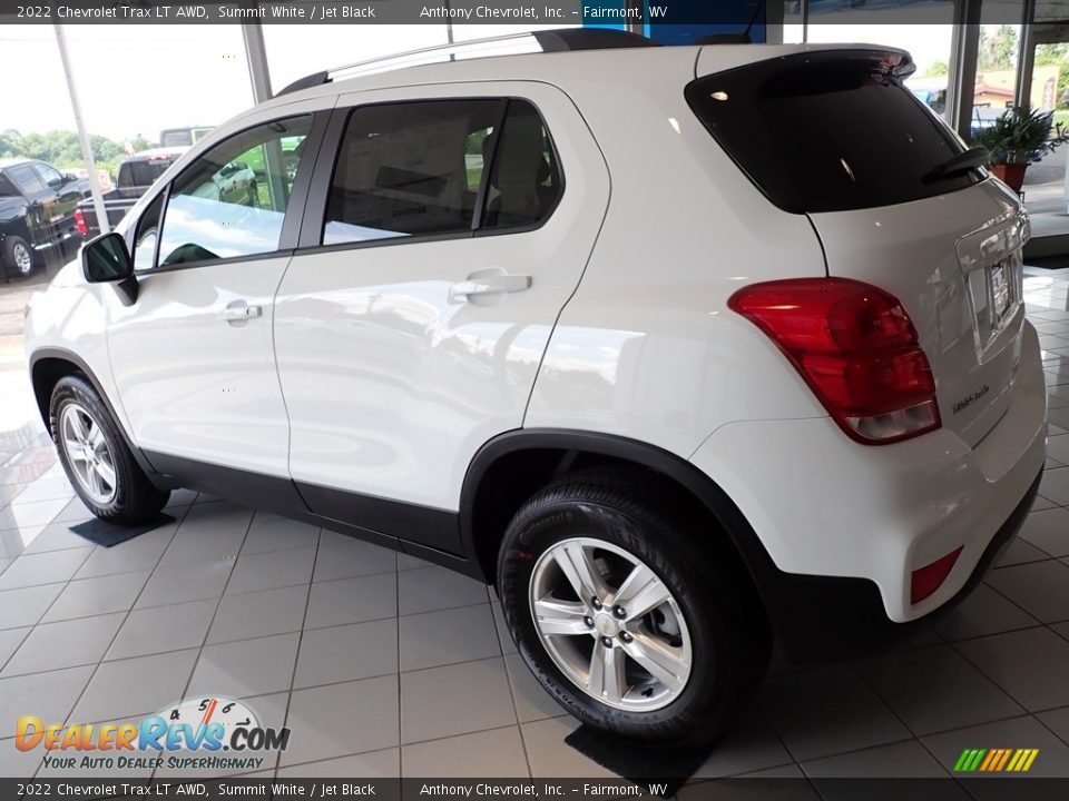 2022 Chevrolet Trax LT AWD Summit White / Jet Black Photo #6