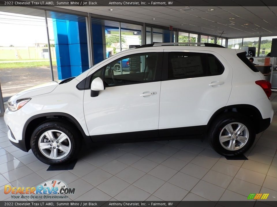 2022 Chevrolet Trax LT AWD Summit White / Jet Black Photo #7