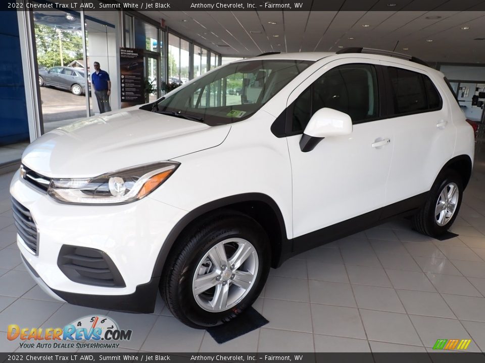 2022 Chevrolet Trax LT AWD Summit White / Jet Black Photo #8
