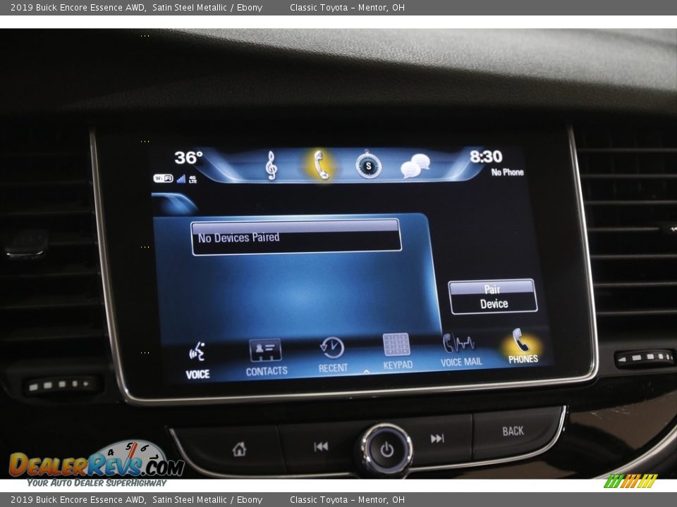 2019 Buick Encore Essence AWD Satin Steel Metallic / Ebony Photo #11