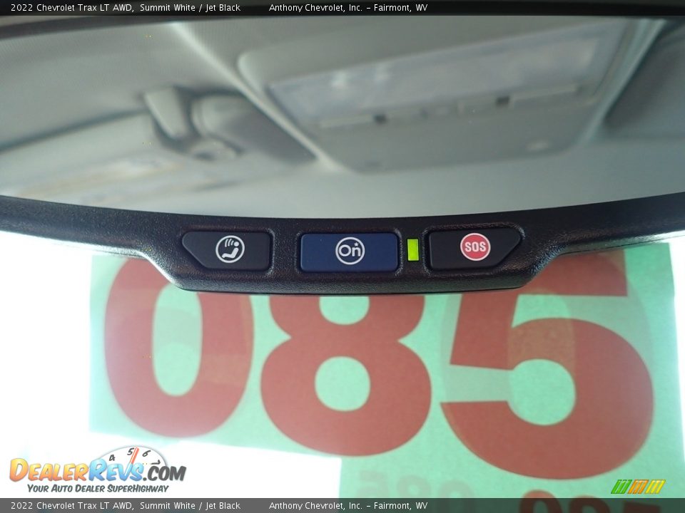 2022 Chevrolet Trax LT AWD Summit White / Jet Black Photo #17