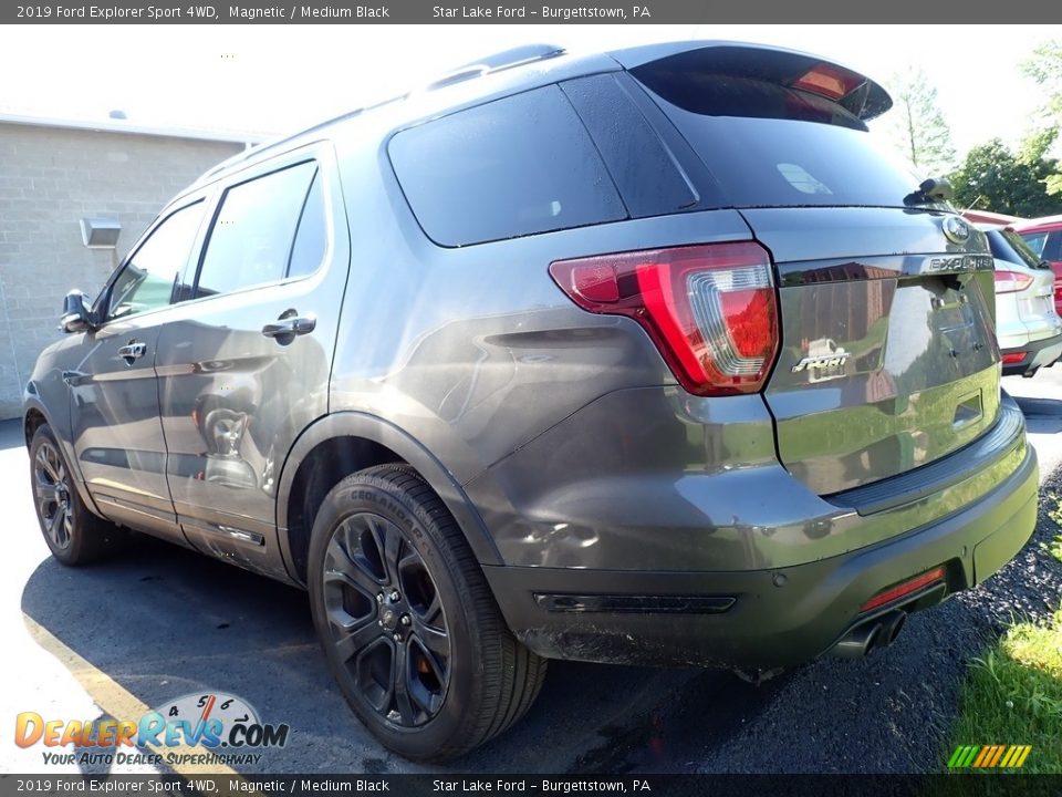 2019 Ford Explorer Sport 4WD Magnetic / Medium Black Photo #2