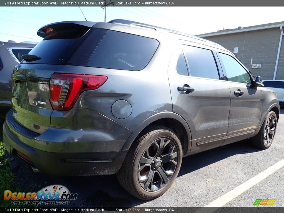 2019 Ford Explorer Sport 4WD Magnetic / Medium Black Photo #3