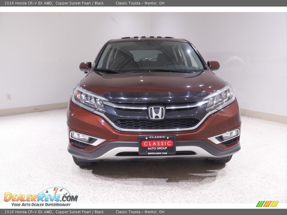 2016 Honda CR-V EX AWD Copper Sunset Pearl / Black Photo #2