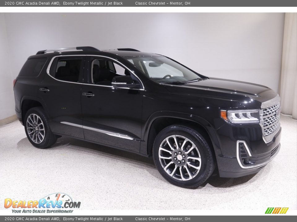 2020 GMC Acadia Denali AWD Ebony Twilight Metallic / Jet Black Photo #1