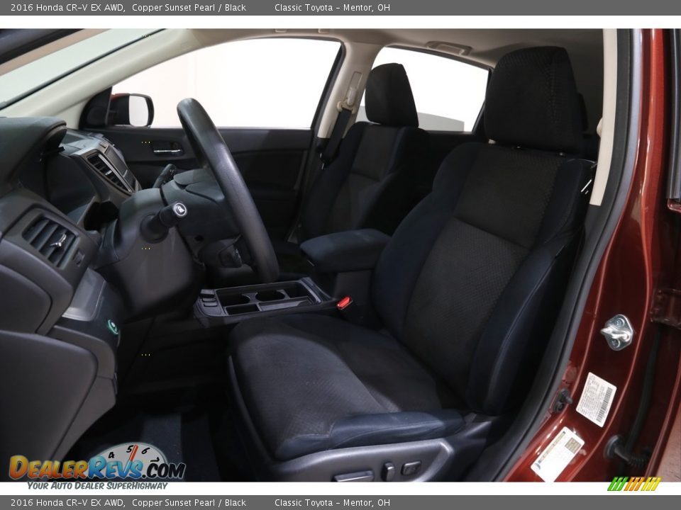 2016 Honda CR-V EX AWD Copper Sunset Pearl / Black Photo #5